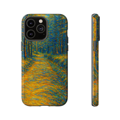 Artistic Phone Case for Nature Lovers, Tough Cases, Vibrant Design, Gift for Friends, Phone Accessories, Unique Artwork