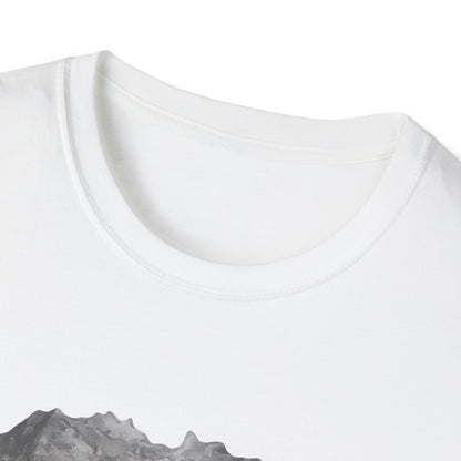 Serene Nature Landscape T-Shirt - Comfortable Unisex Tee, Outdoor Adventures, Nature Lover Gift, Casual Wear, Stylish Spring Top
