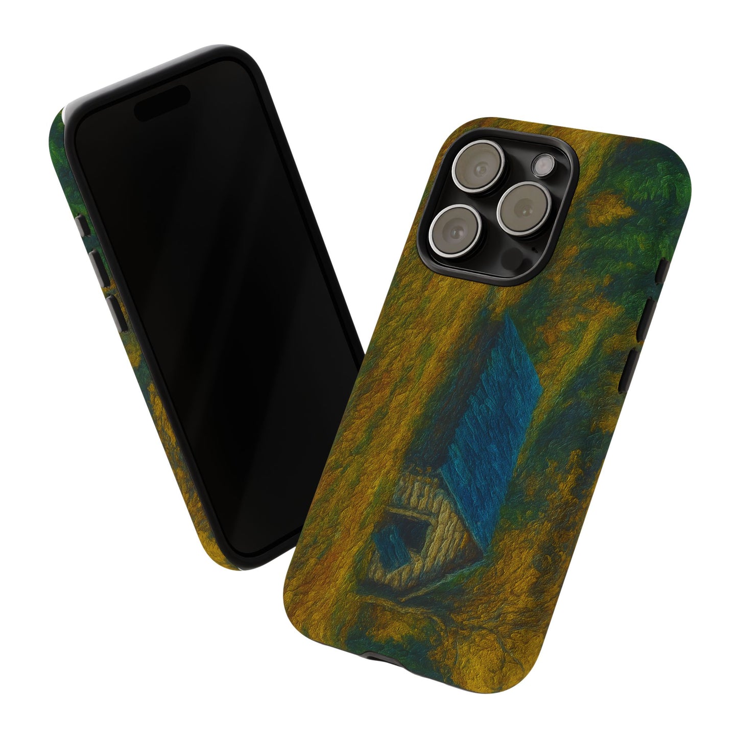 Artistic Phone Case by Tough Cases, Nature-Inspired Phone Protection, Unique Gift for Nature Lovers, Stylish Accessory, Fall Aesthetic