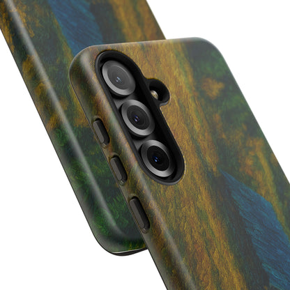 Artistic Phone Case by Tough Cases, Nature-Inspired Phone Protection, Unique Gift for Nature Lovers, Stylish Accessory, Fall Aesthetic
