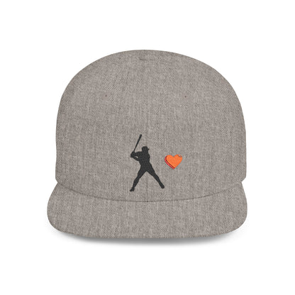 Baseball Love Snapback Hat | Gift for Sports Fans, Casual Wear, Team Spirit, Father's Day, Birthday, Outdoor Activities