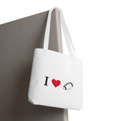Football Lover's Tote Bag - Perfect for Game Day, Sports Events, Gifts for Fans, Eco-Friendly Carryall, Personal Use, Travel Bag