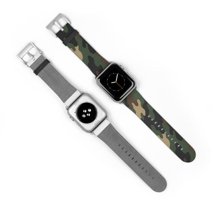 Camouflage Watch Band - Stylish Camo Wrist Strap for Outdoor Lovers, Perfect Gift for Adventurers, Fitness Enthusiasts, Casual Everyday Use