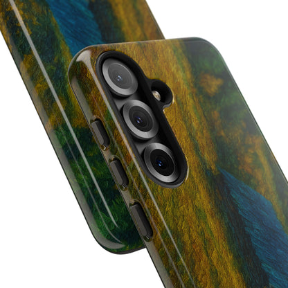 Artistic Phone Case by Tough Cases, Nature-Inspired Phone Protection, Unique Gift for Nature Lovers, Stylish Accessory, Fall Aesthetic