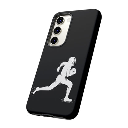 Football Player Phone Case, Tough Cases, Sports Phone Cover, Gift for Athletes, iPhone & Samsung Accessories, Running Player Design