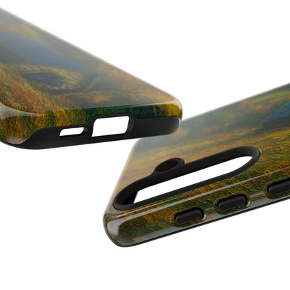 Artistic Phone Case by Tough Cases, Nature-Inspired Phone Protection, Unique Gift for Nature Lovers, Stylish Accessory, Fall Aesthetic