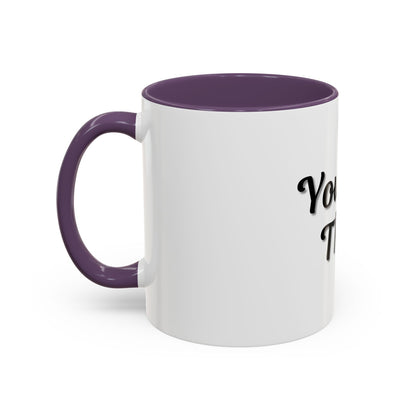 Inspirational Accent Coffee Mug - "You Got This!" - Perfect for Motivation & Gifts