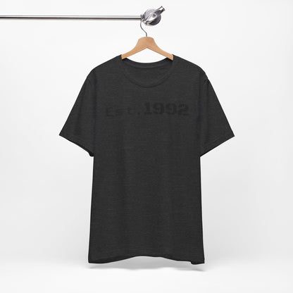 Est. 1992 Unisex Jersey Tee - Retro Birthday Gift, Casual Wear, Cool Vintage T-Shirt, Gift for Him, Gift for Her
