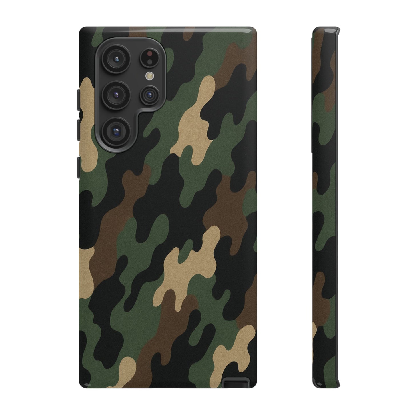 Camouflage Phone Case, Tough Cases, Military Style, Unique Phone Accessories, Gift for Him, Durable Phone Cover