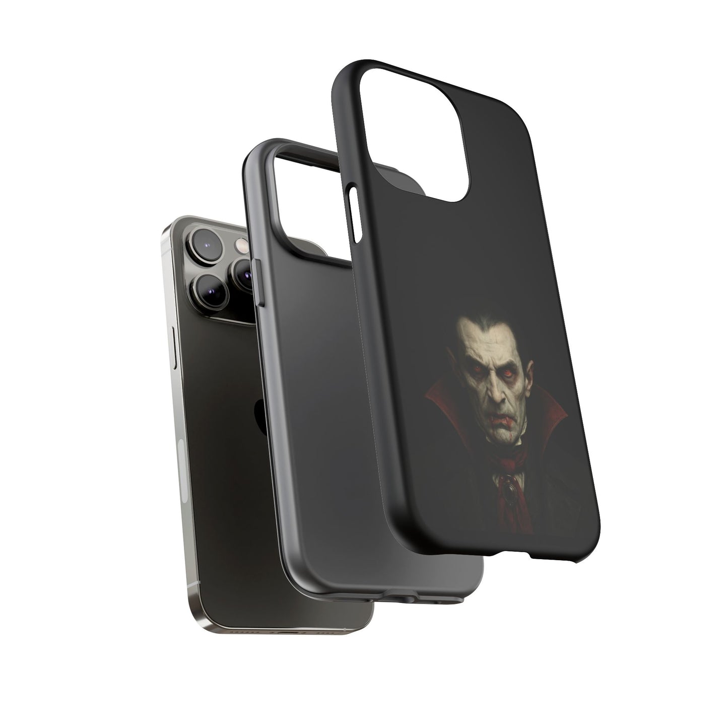 Vampire Phone Case - Tough Cases for Halloween, Gothic Decor, Gifts for Horror Fans, Spooky Accessories, Unique Cellphone Cover