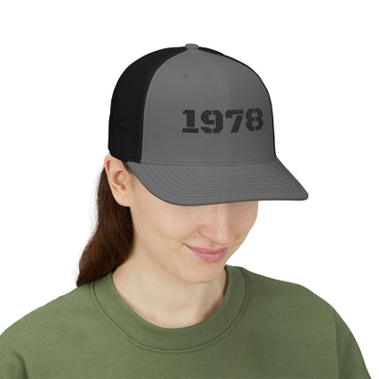 Custom Embroidered Snapback Trucker Cap | Birthday Gift, Fashion Accessory, Casual Wear, Unisex Gift, Vintage Style Hat