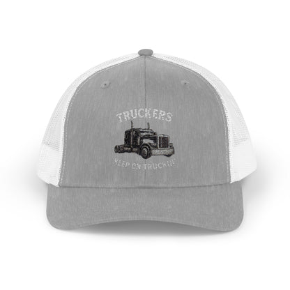 Truck Driver Snapback Cap, Mesh Trucker Hat, Cool Casual Hat, Perfect Gift for Drivers, Trucking Enthusiasts, Outdoor Style