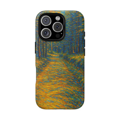 Artistic Phone Case for Nature Lovers, Tough Cases, Vibrant Design, Gift for Friends, Phone Accessories, Unique Artwork