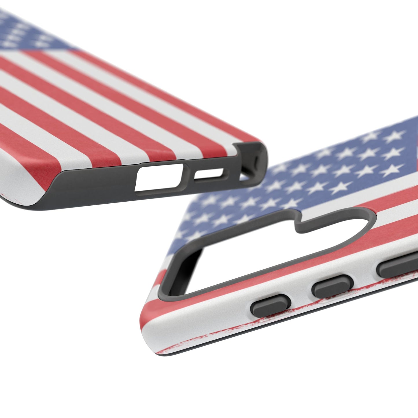 Patriotic Phone Case - Tough Cases for Veterans, USA Lovers, Independence Day, Memorial Day, Flag Design
