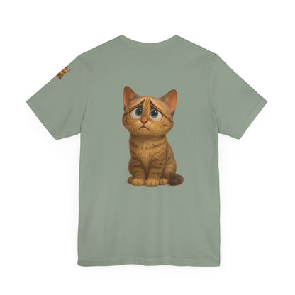 Adorable Cat Graphic Tee, Cute Pet Lover Shirt, Animal Lover Gift, Funny Cat Apparel, Birthday, Christmas, Everyday Use