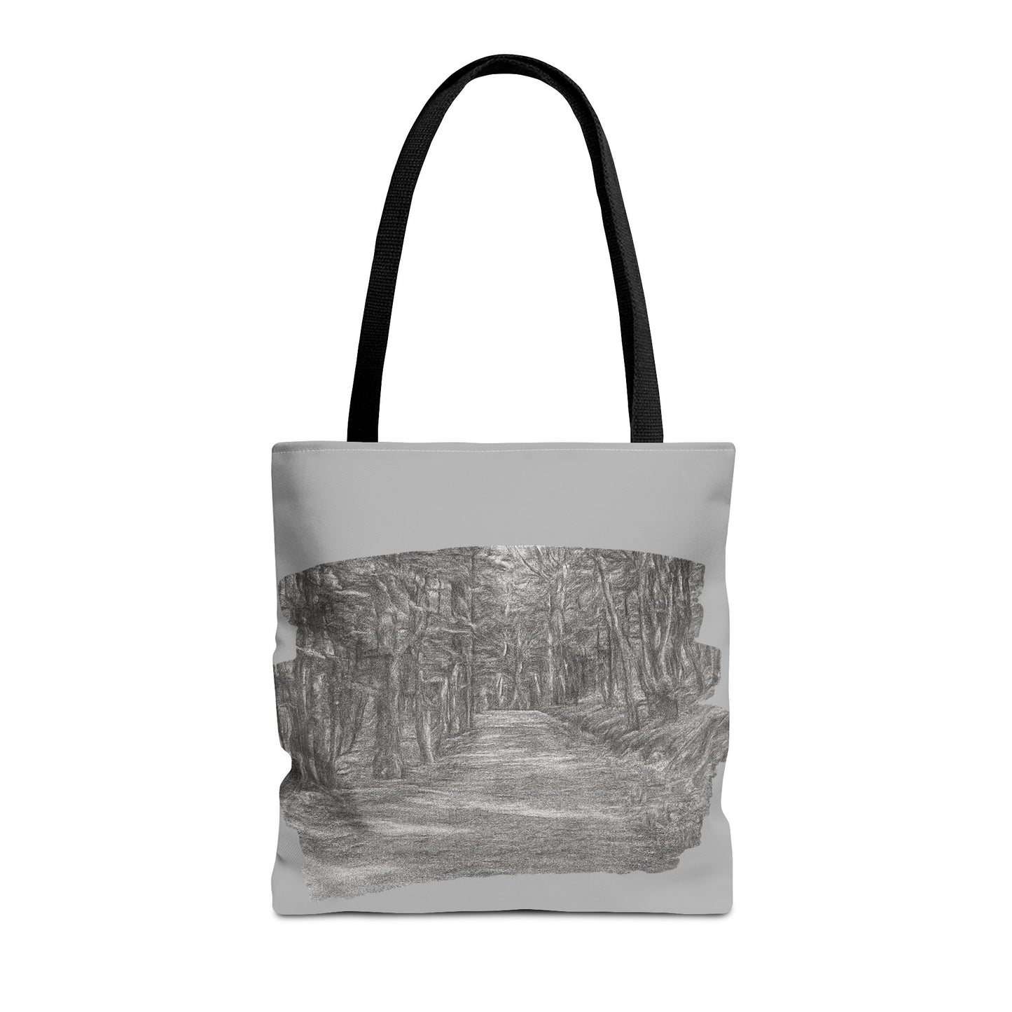 Scenic Path Tote Bag, Reversible Tote, Eco-Friendly Shopper, Outdoor Adventure Bag, Gift for Nature Lovers, Stylish Carryall