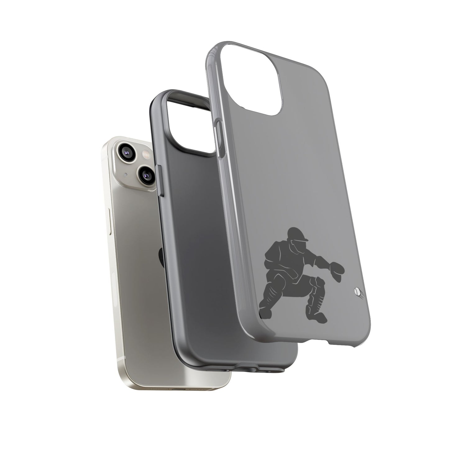 Baseball Catcher Phone Case - Tough Cases, Sports Phone Cover, Great for Athletes, Perfect Gift for Baseball Lovers, Unique Cell Phone Design