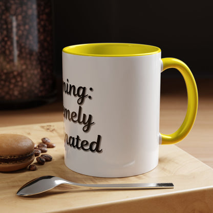 Funny Warning Coffee Mug - Extremely Caffeinated | Perfect Gift for Coffee Lovers