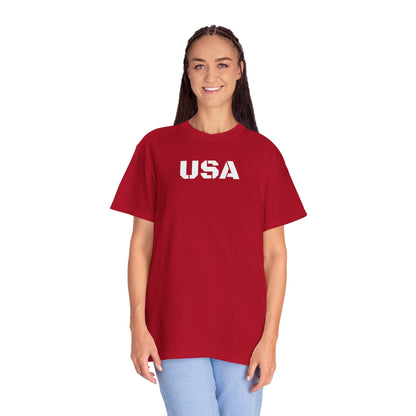 USA Vintage Unisex T-Shirt, Soft Cotton Tee, Casual Wear, Gifts for Her & Him, Summer Essentials, Independence Day Apparel