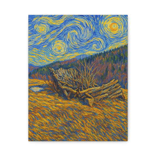 Artistic Van Gogh Style Canvas Wall Art, Nature Inspired Decor, Home Aesthetic, Gift for Art Lovers, Gallery Wall Piece, Living Room Decor, [...]