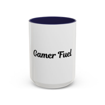 Gamer Fuel Accent Coffee Mug - Perfect for Gamers