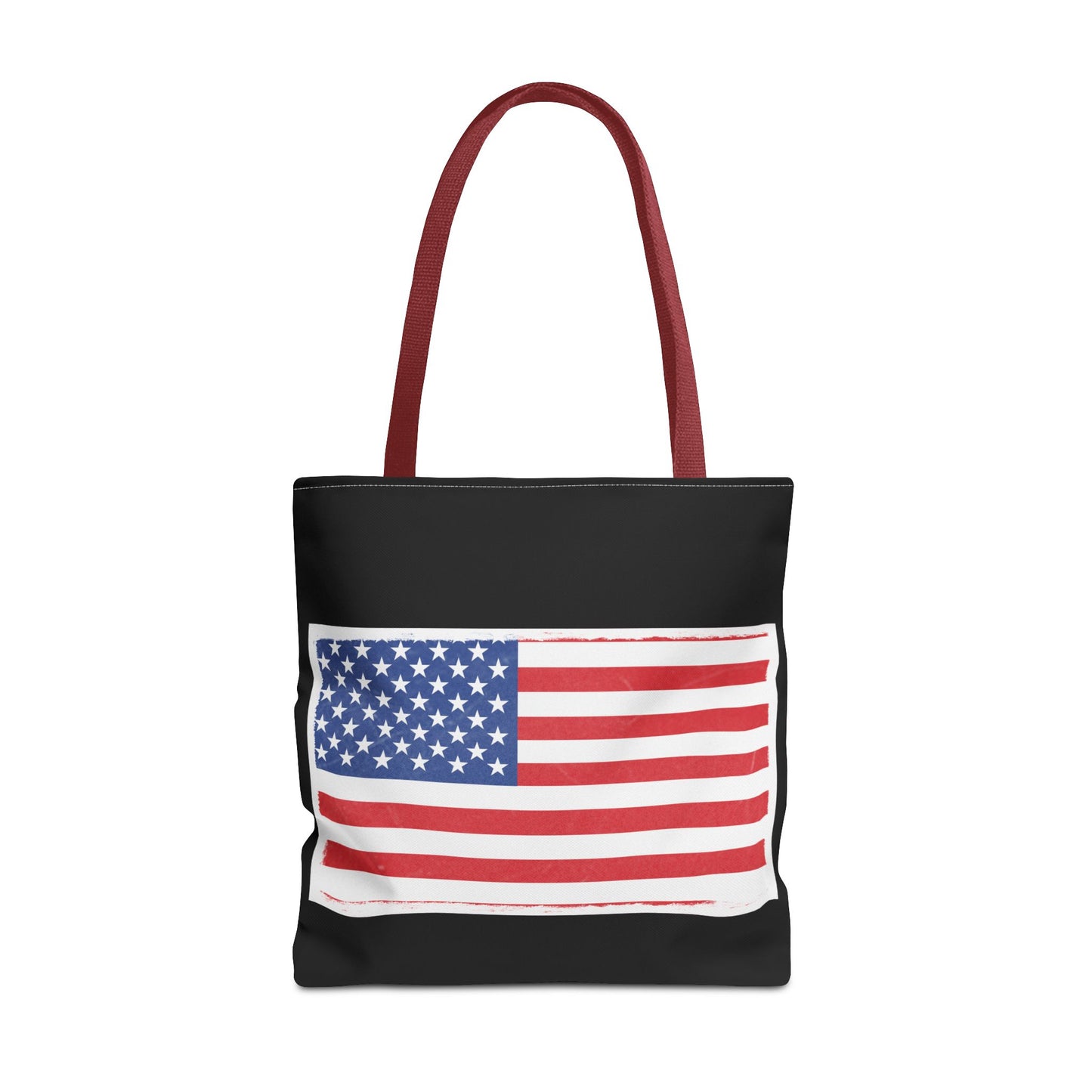 Patriotic Tote Bag, American Flag Carryall, Beach Bag, Reusable Shopping Tote, Independence Day Gift