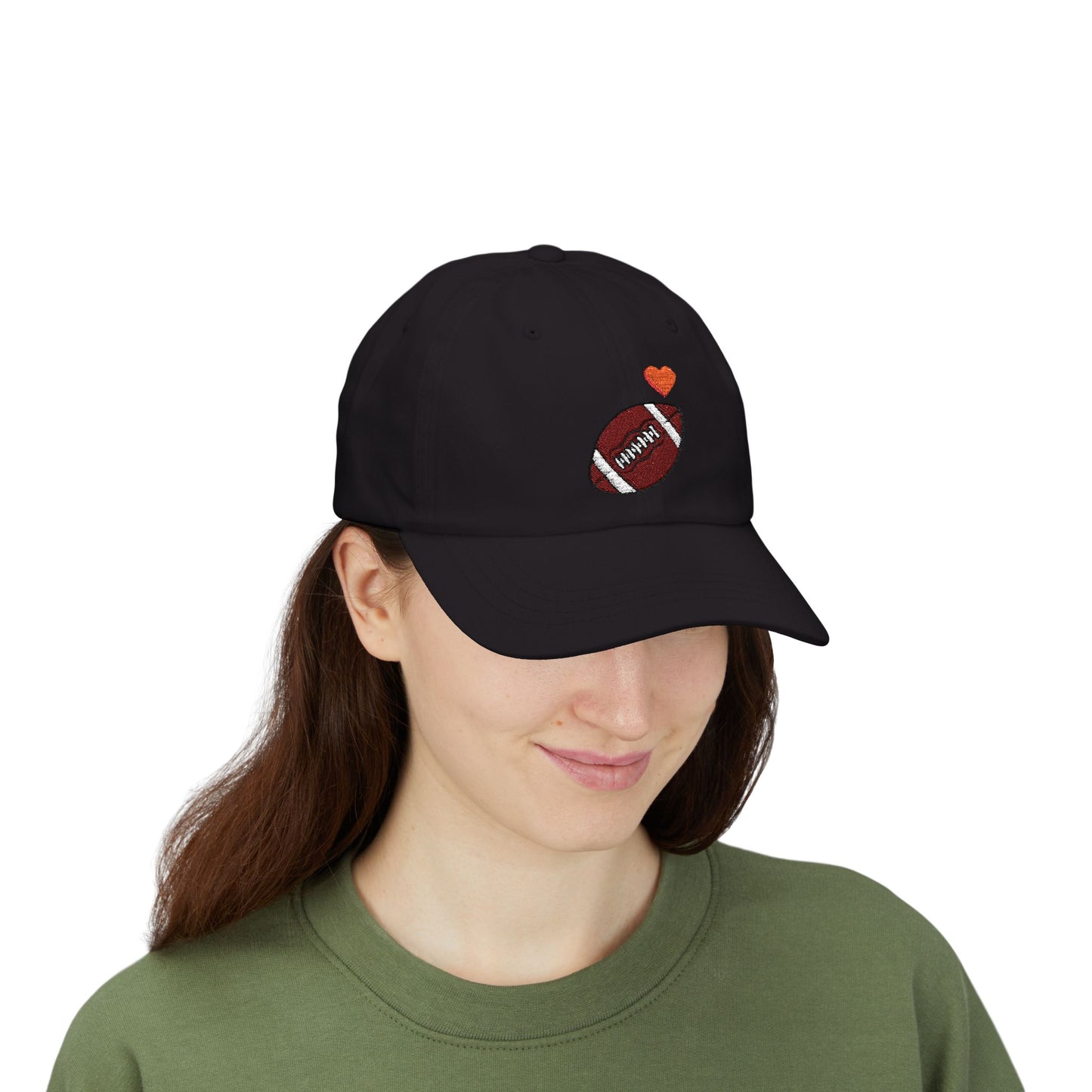 Cute Football Dad Cap, Father's Day Gift, Casual Style Hat, Sports Lover Accessory, Gift for Dad, Outdoor Activities