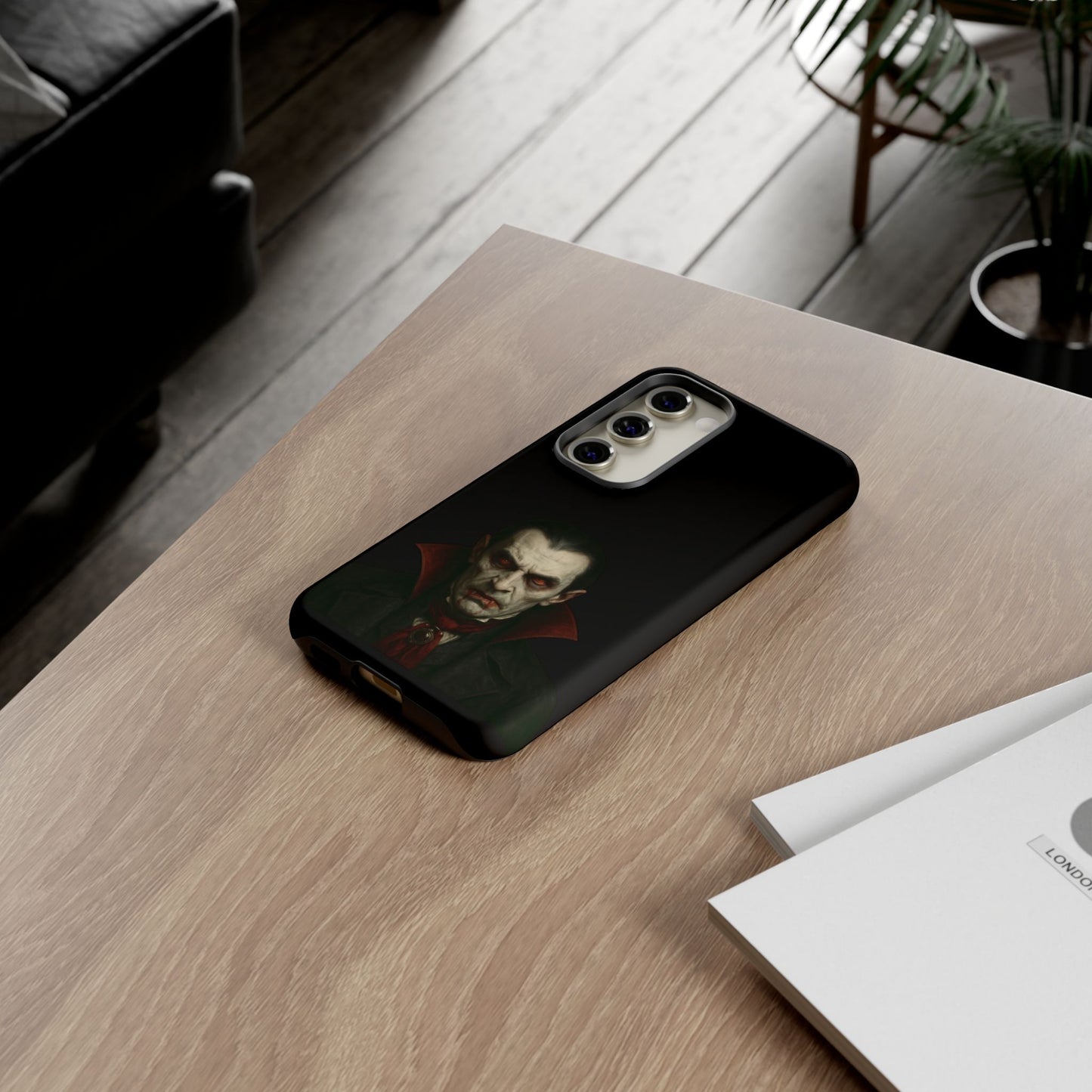 Vampire Phone Case - Tough Cases for Halloween, Gothic Decor, Gifts for Horror Fans, Spooky Accessories, Unique Cellphone Cover