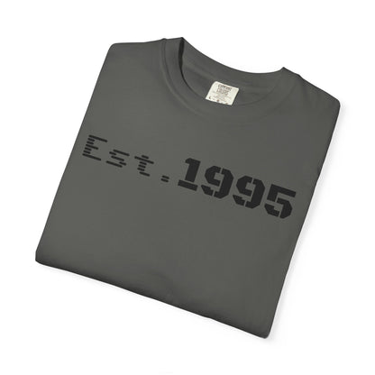 Vintage Est. 1995 T-Shirt, Retro Unisex Tee, Perfect Gift for Birthdays, Casual Wear, Nostalgic Apparel