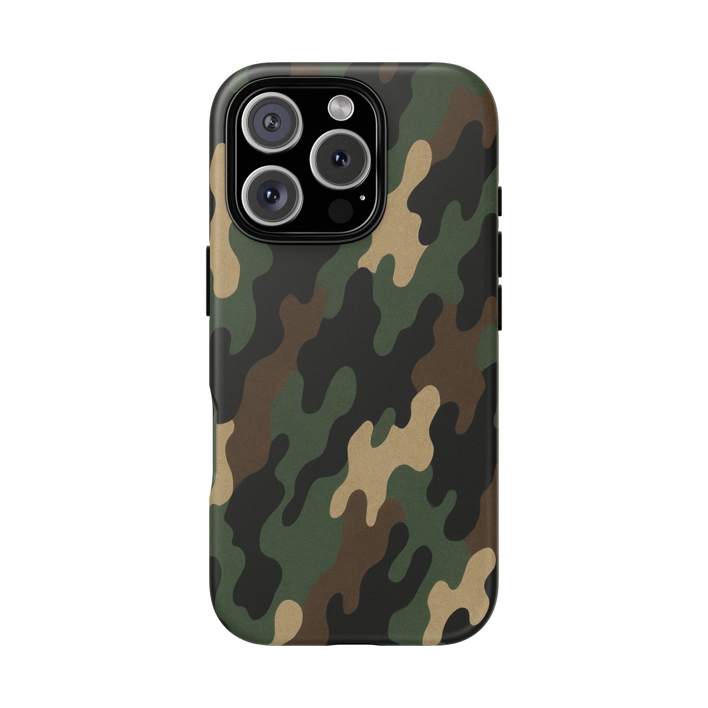 Camouflage Phone Case, Tough Cases, Military Style, Unique Phone Accessories, Gift for Him, Durable Phone Cover