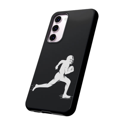 Football Player Phone Case, Tough Cases, Sports Phone Cover, Gift for Athletes, iPhone & Samsung Accessories, Running Player Design