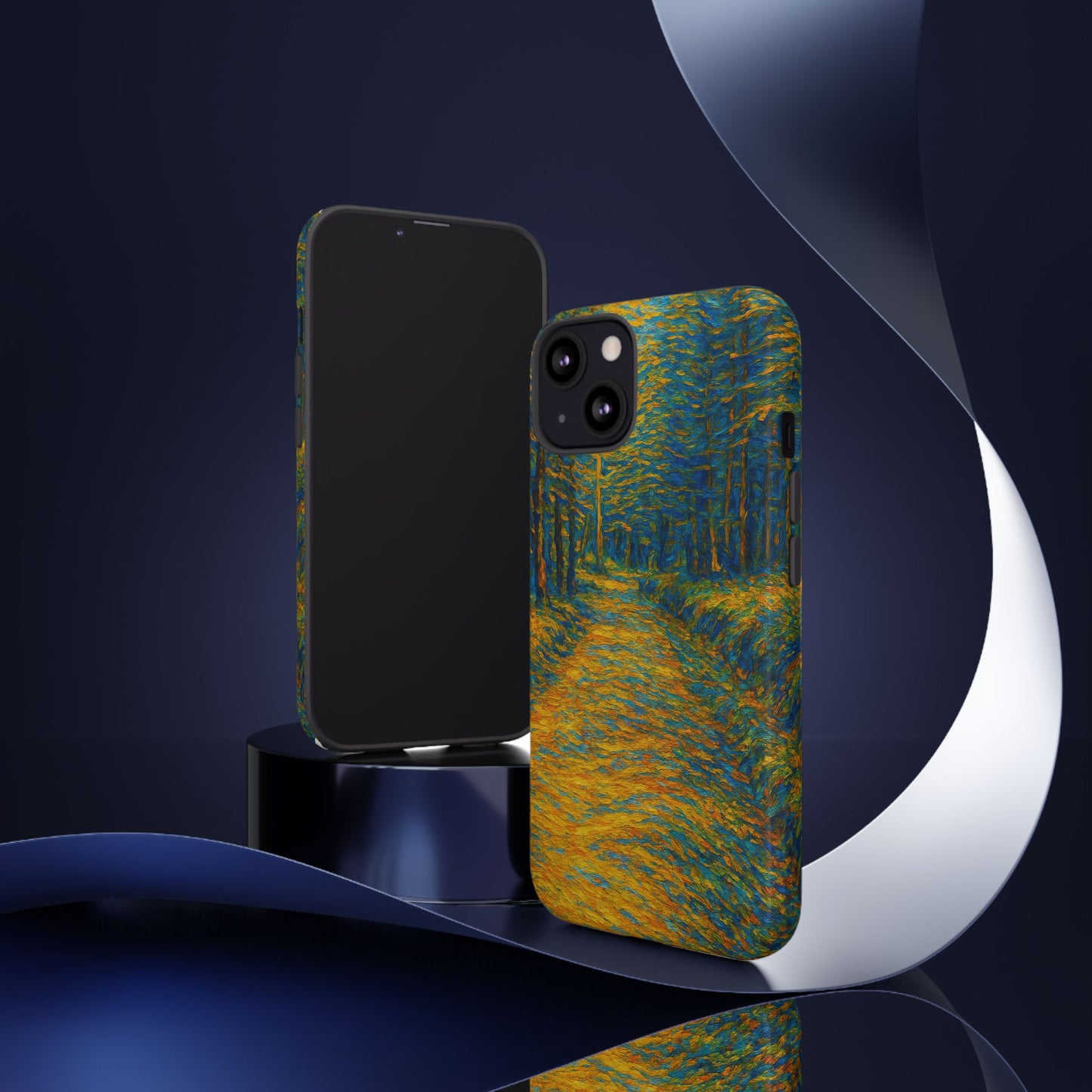 Artistic Phone Case for Nature Lovers, Tough Cases, Vibrant Design, Gift for Friends, Phone Accessories, Unique Artwork