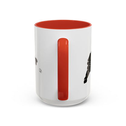 Baseball Catcher Coffee Mug, Sports Gift for Coaches, Black Accent Mug for Fans, Perfect for Birthdays & Celebrations, Unique Cup