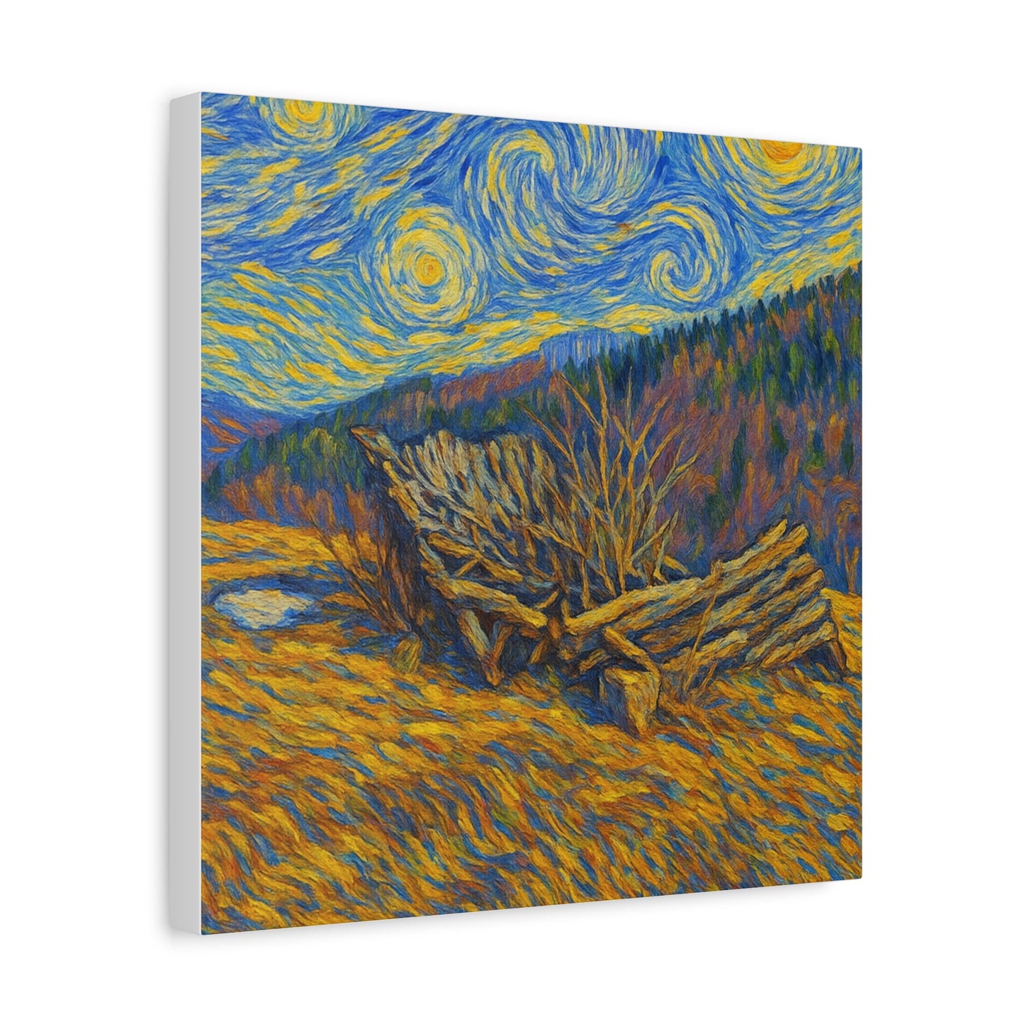 Artistic Van Gogh Style Canvas Wall Art, Nature Inspired Decor, Home Aesthetic, Gift for Art Lovers, Gallery Wall Piece, Living Room Decor, [...]