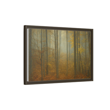 Framed Matte Canvas Art | Serenity in the Forest | Nature Wall Decor, Home Gallery, Cozy Living Room, Gift for Nature Lovers