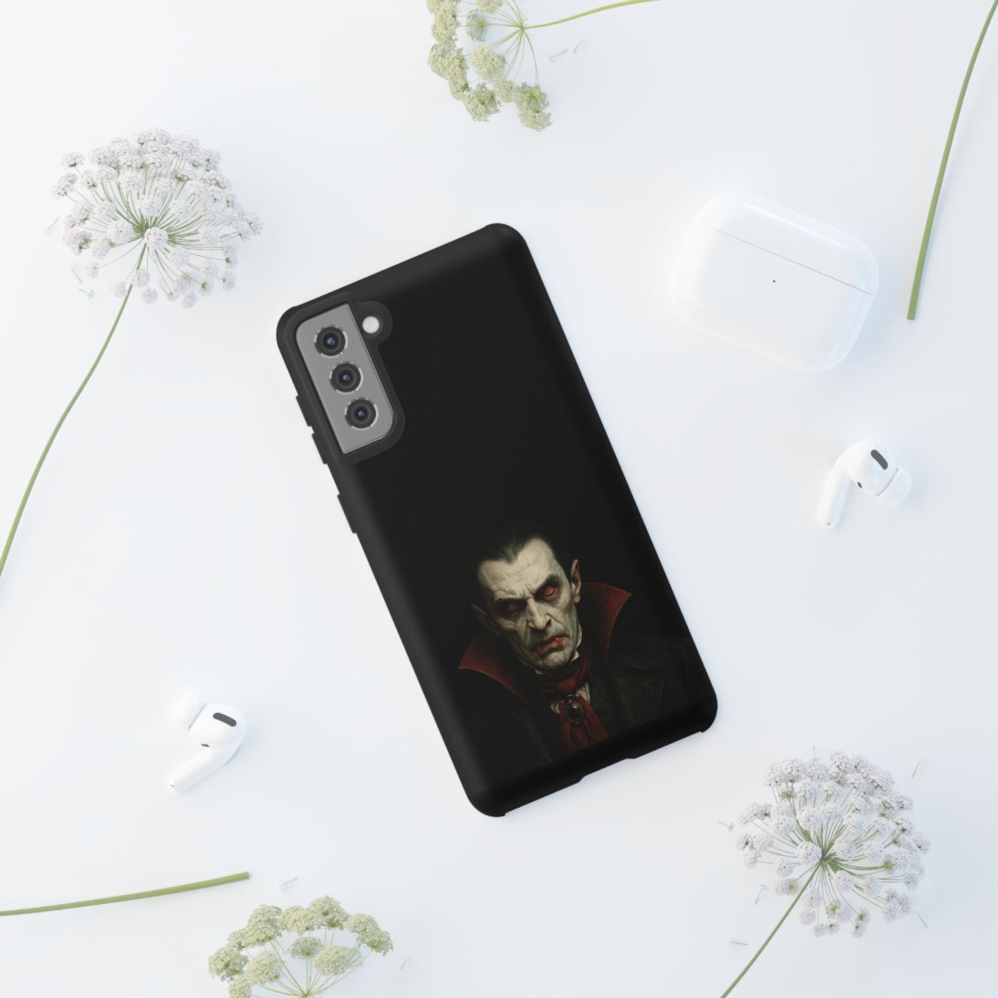 Vampire Phone Case - Tough Cases for Halloween, Gothic Decor, Gifts for Horror Fans, Spooky Accessories, Unique Cellphone Cover