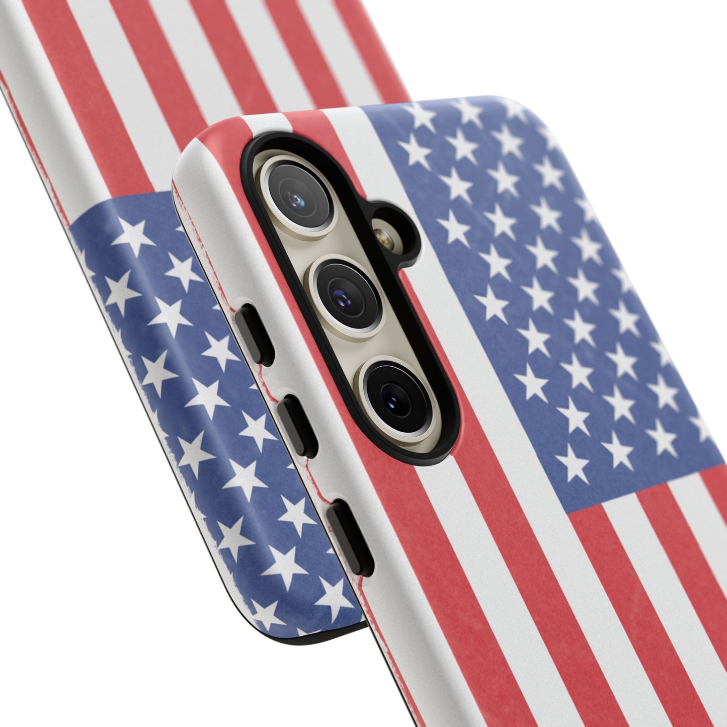Patriotic Phone Case - Tough Cases for Veterans, USA Lovers, Independence Day, Memorial Day, Flag Design