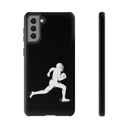 Football Player Phone Case, Tough Cases, Sports Phone Cover, Gift for Athletes, iPhone & Samsung Accessories, Running Player Design