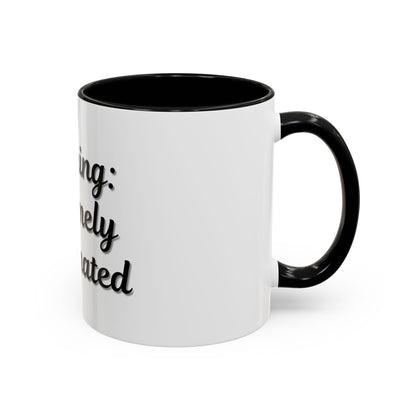 Funny Warning Coffee Mug - Extremely Caffeinated | Perfect Gift for Coffee Lovers