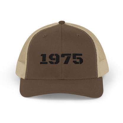 Vintage 1975 Snapback Trucker Cap - Classic Retro Style Hat for Dad