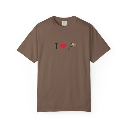 I Love Baseball  Unisex Tee, Gift for Couples, Cute Matching T-Shirts, Casual Everyday Wear, Anniversary Present, Love Shirt