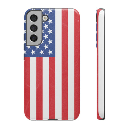American Flag Phone Case - Patriotic Cell Cover, Tough Cases, USA Pride, Independence Day Gift, Veteran's Day, Phone Protection