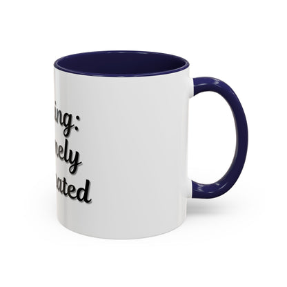 Funny Warning Coffee Mug - Extremely Caffeinated | Perfect Gift for Coffee Lovers