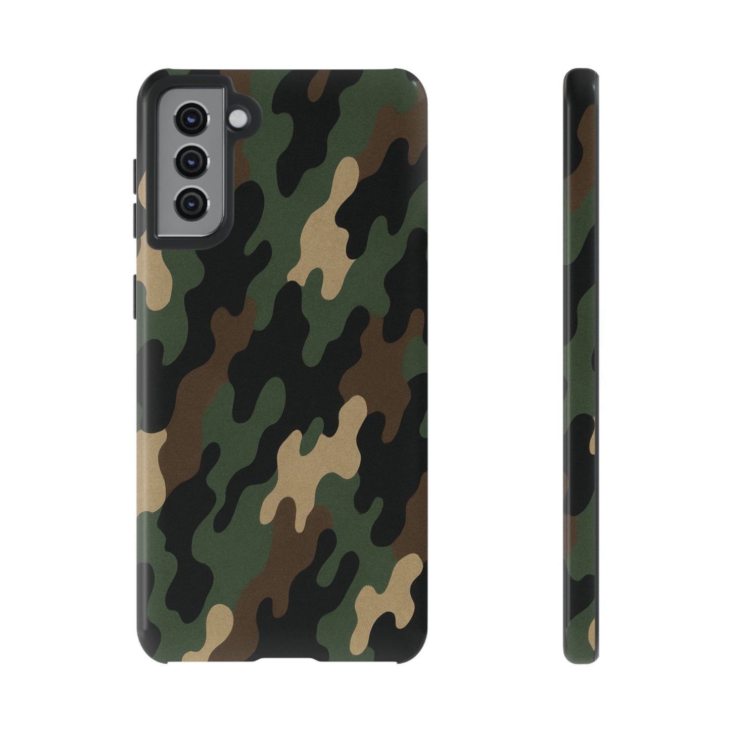 Camouflage Phone Case, Tough Cases, Military Style, Unique Phone Accessories, Gift for Him, Durable Phone Cover