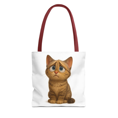 Cute Cat Tote Bag, Animal Lover Gift, Shopping Tote, Reusable Bag, Cute Merchandise, Eco-Friendly Gift