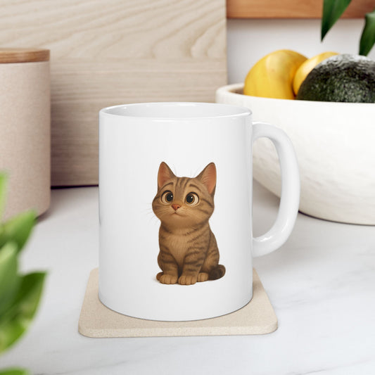 Stylish Ceramic Coffee Mug, Perfect Gift for Coffee Lovers, Funny Office Mug, Home Decor, 11oz and 15oz Options - product image