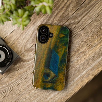 Artistic Phone Case by Tough Cases, Nature-Inspired Phone Protection, Unique Gift for Nature Lovers, Stylish Accessory, Fall Aesthetic