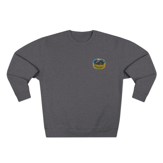 Cozy Dreamers Unisex Crewneck Sweatshirt, Artistic Sweatshirt, Gift for Nature Lovers, Vintage Vibe Apparel, Comfortable Layer, Casual Wear