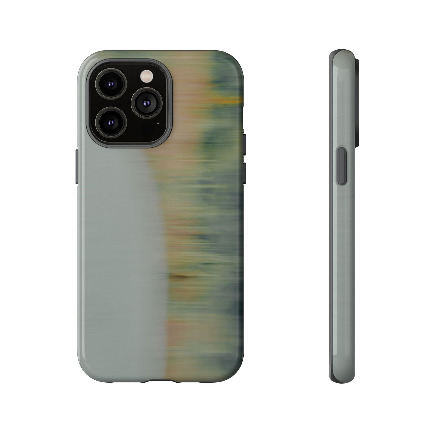 Tough Cases: Modern Abstract iPhone Case for Nature Lovers