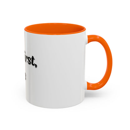 But First, Books Accent Coffee Mug - Perfect Gift for Book Lovers